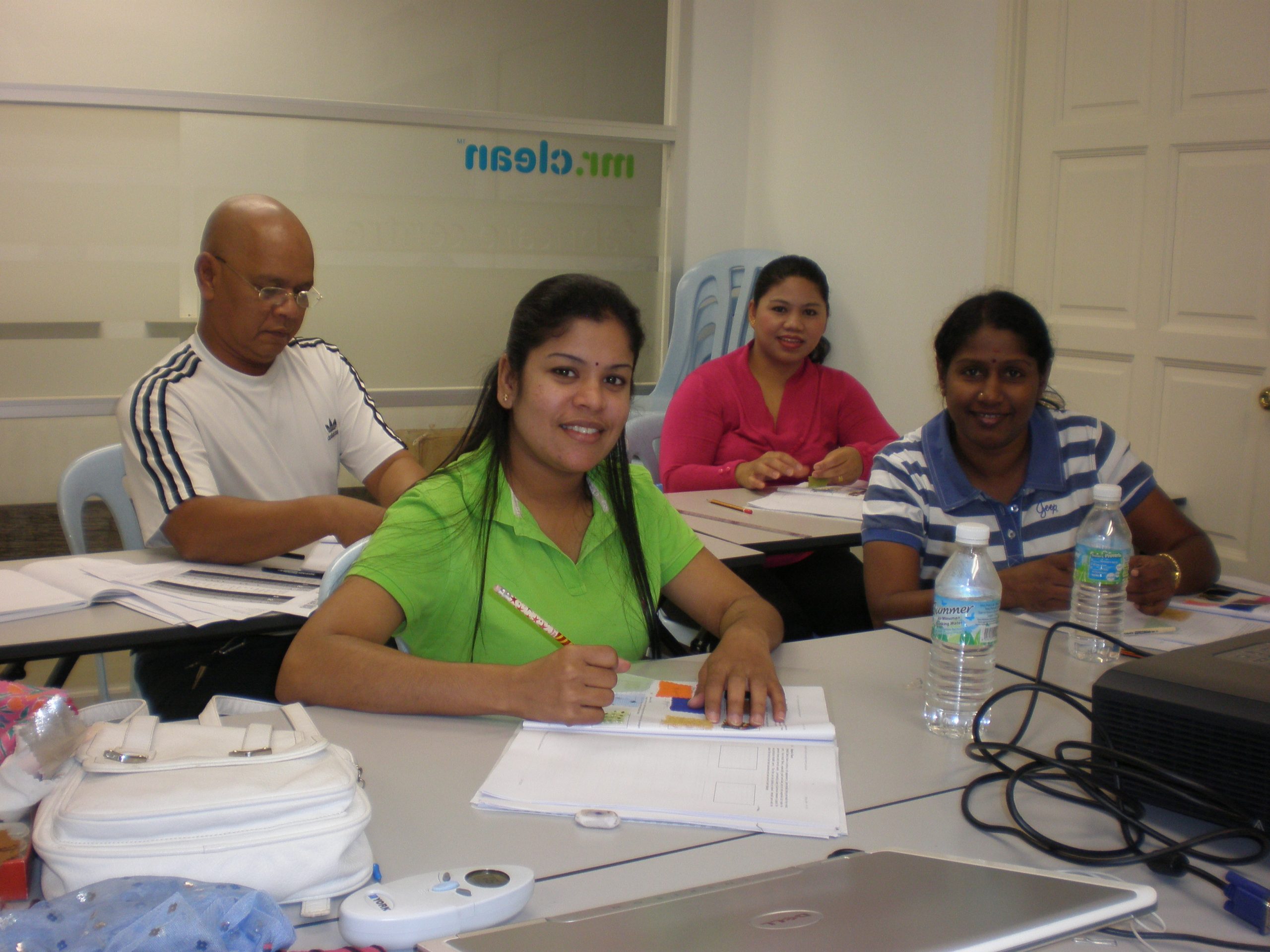 students in the classroom