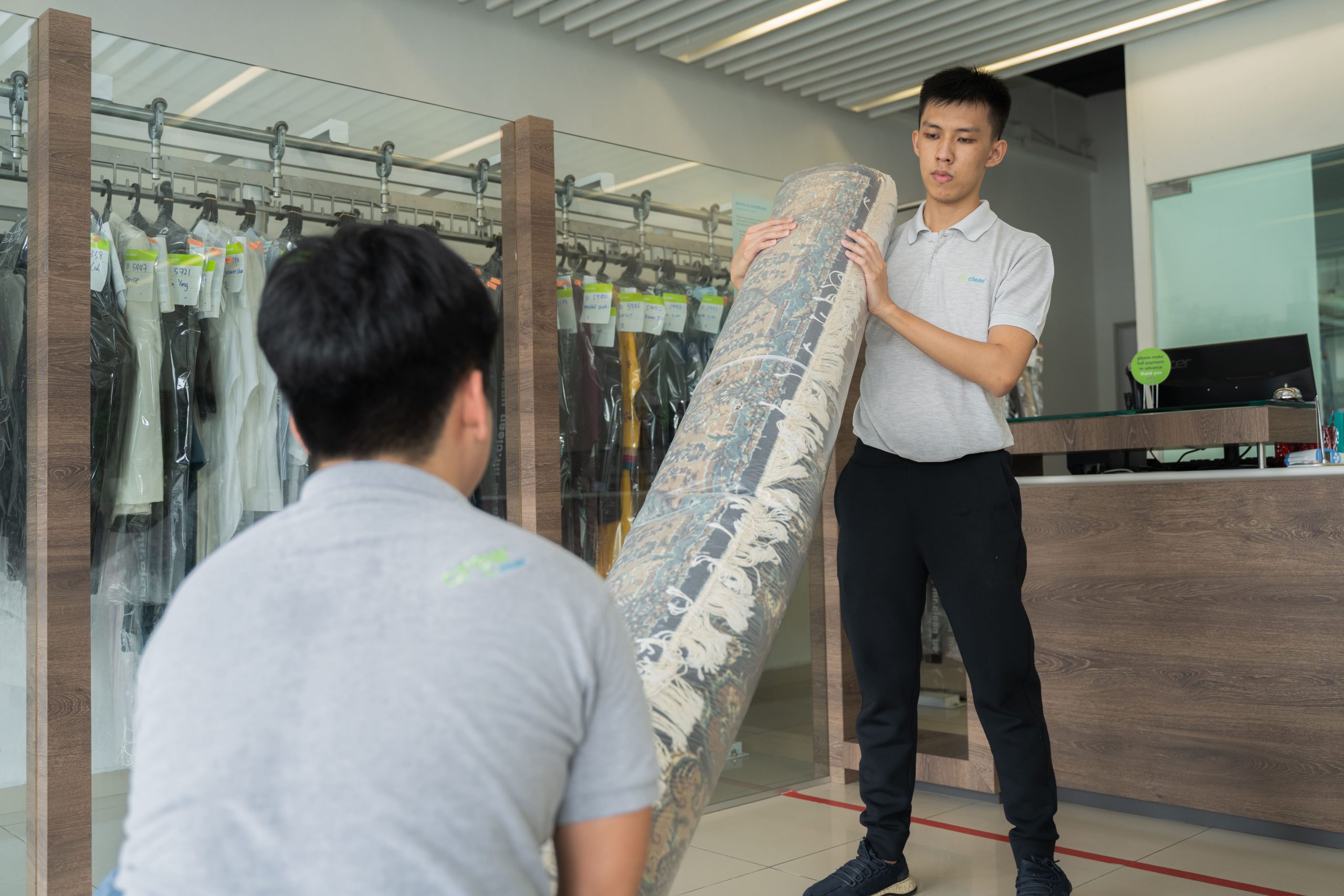 carpet cleaning packaging