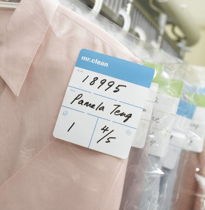 pembungkusan pakaian pembungkusan baju yang telah dibersihkan