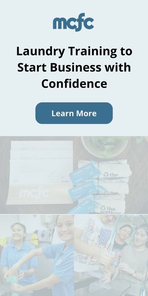 laundry training mobile banner