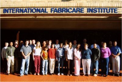 group photos of laundry training students in the USA