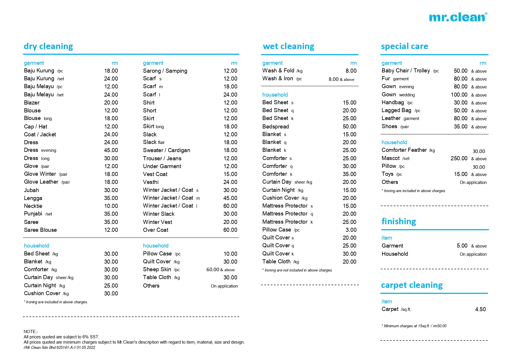 Mr Clean Price List 01.05.2022_page-0001