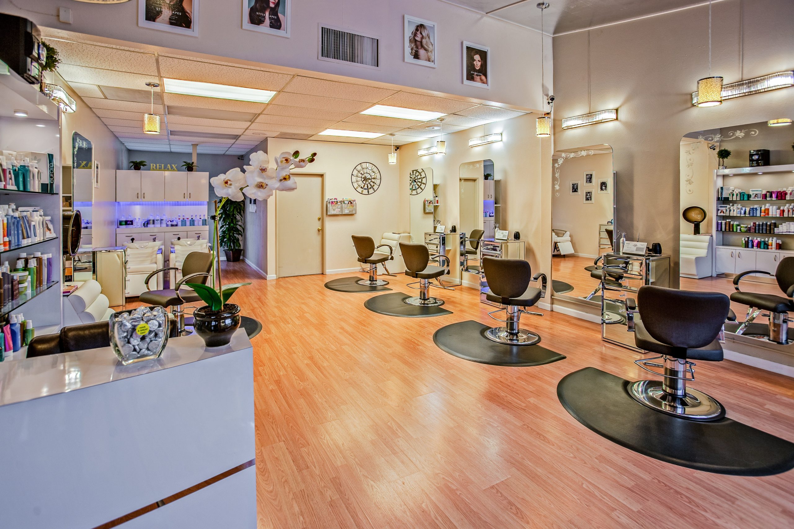 internal image of hair saloon internal image of hair saloon